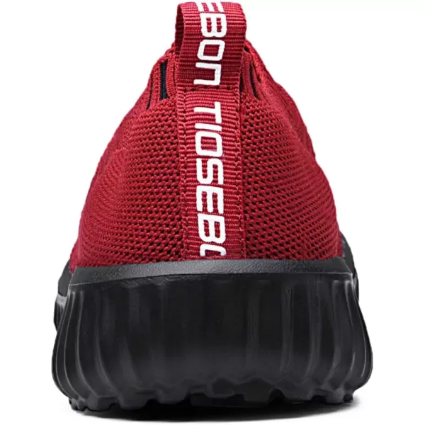 TIOSEBON Women's Athletic Walking Shoes Slip On Casual Mesh-Comfortable Tennis Workout Sneakers