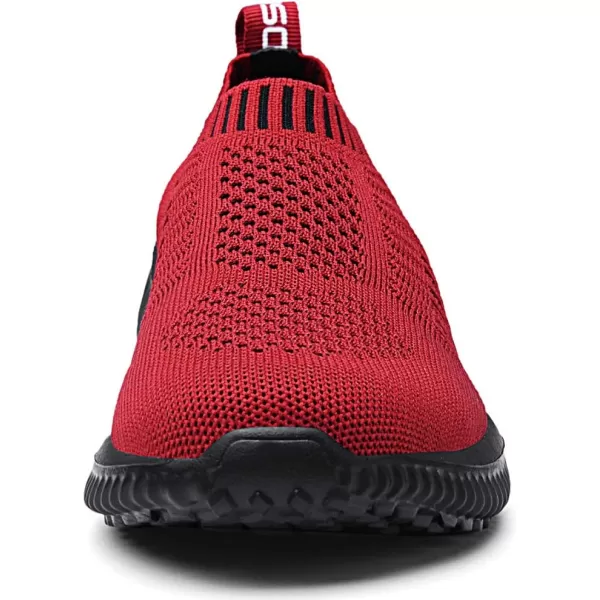 TIOSEBON Women's Athletic Walking Shoes Slip On Casual Mesh-Comfortable Tennis Workout Sneakers