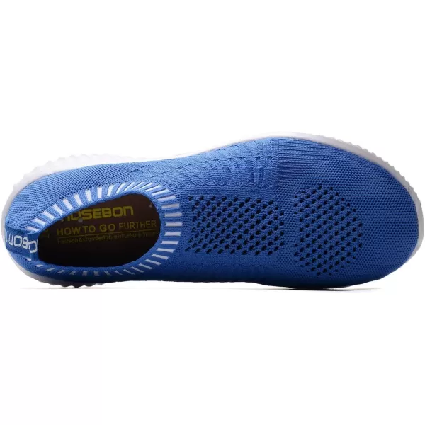 TIOSEBON Women's Athletic Walking Shoes Slip On Casual Mesh-Comfortable Tennis Workout Sneakers