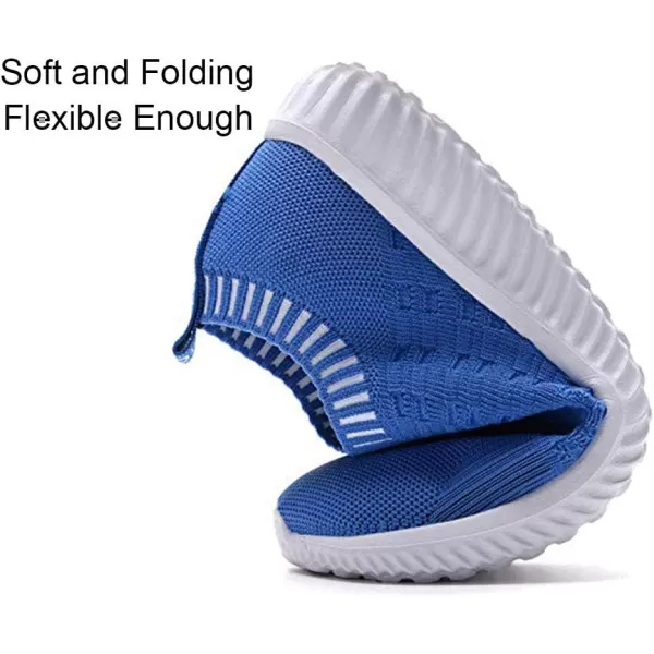 TIOSEBON Women's Athletic Walking Shoes Slip On Casual Mesh-Comfortable Tennis Workout Sneakers