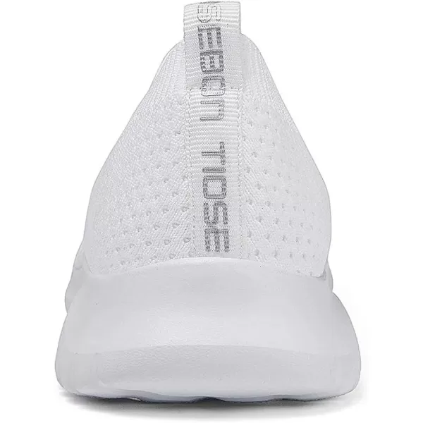 TIOSEBON Women's Athletic Walking Shoes Slip On Casual Mesh-Comfortable Tennis Workout Sneakers