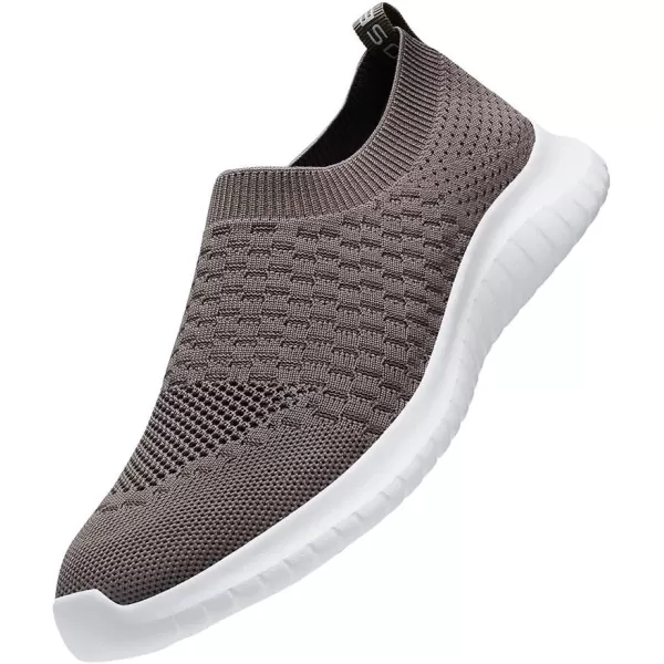 TIOSEBON Women's Athletic Walking Shoes Slip On Casual Mesh-Comfortable Tennis Workout Sneakers