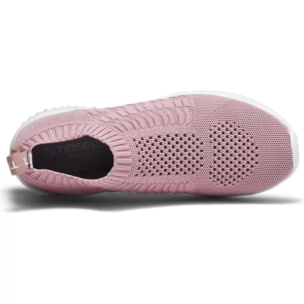 TIOSEBON Women's Athletic Walking Shoes Slip On Casual Mesh-Comfortable Tennis Workout Sneakers