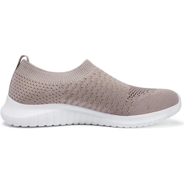 TIOSEBON Women's Athletic Walking Shoes Slip On Casual Mesh-Comfortable Tennis Workout Sneakers