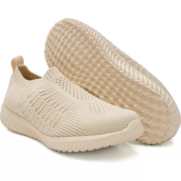 TIOSEBON Women's Athletic Walking Shoes Slip On Casual Mesh-Comfortable Tennis Workout Sneakers