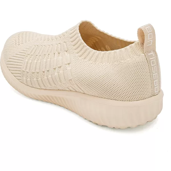 TIOSEBON Women's Athletic Walking Shoes Slip On Casual Mesh-Comfortable Tennis Workout Sneakers