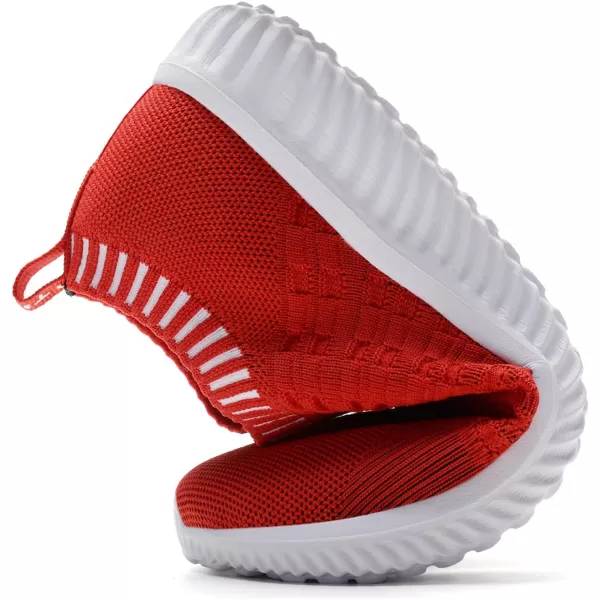 TIOSEBON Women's Athletic Walking Shoes Slip On Casual Mesh-Comfortable Tennis Workout Sneakers