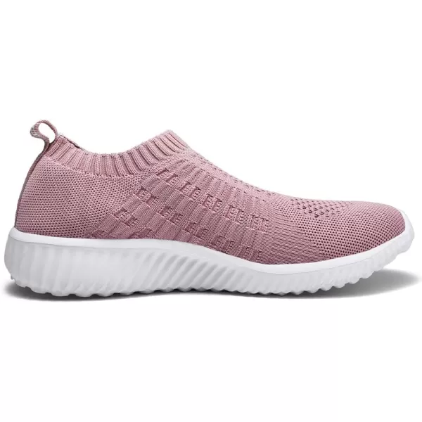 TIOSEBON Women's Athletic Walking Shoes Slip On Casual Mesh-Comfortable Tennis Workout Sneakers
