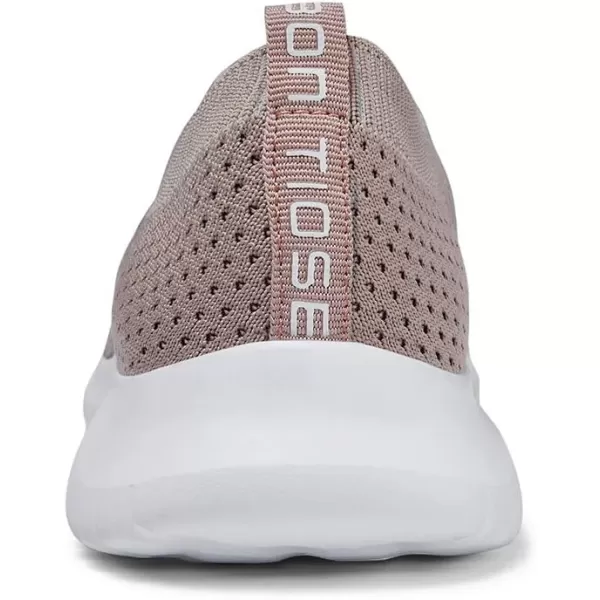 TIOSEBON Women's Athletic Walking Shoes Slip On Casual Mesh-Comfortable Tennis Workout Sneakers