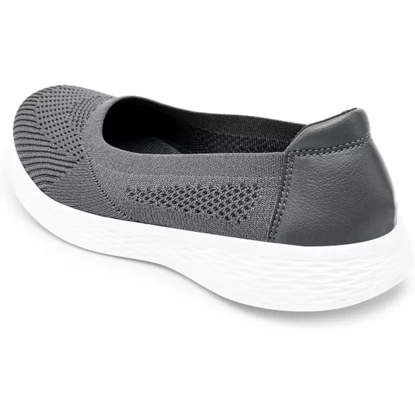 TIOSEBON Women's Loafer Flat Ultra Memory Foam Mesh Slip-On Comfortable Walking Shoes
