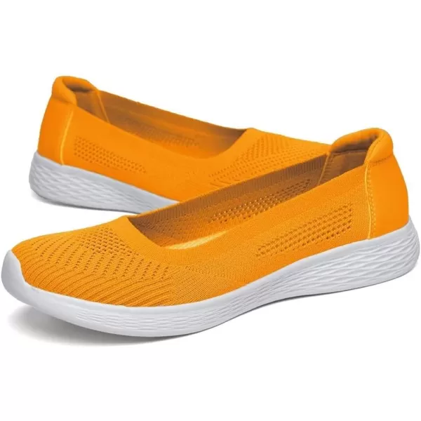 TIOSEBON Women's Loafer Flat Ultra Memory Foam Mesh Slip-On Comfortable Walking Shoes