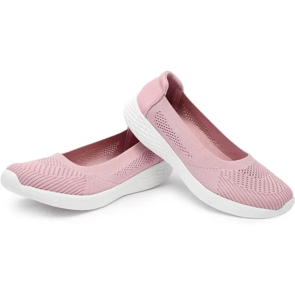 TIOSEBON Women's Loafer Flat Ultra Memory Foam Mesh Slip-On Comfortable Walking Shoes