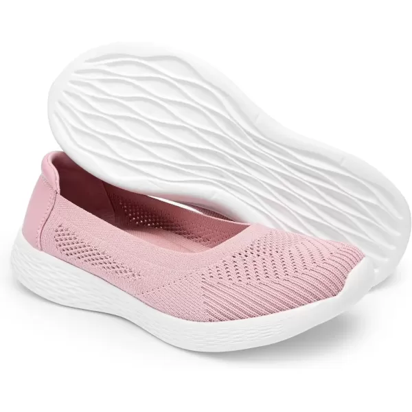 TIOSEBON Women's Loafer Flat Ultra Memory Foam Mesh Slip-On Comfortable Walking Shoes