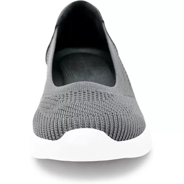 TIOSEBON Women's Loafer Flat Ultra Memory Foam Mesh Slip-On Comfortable Walking Shoes