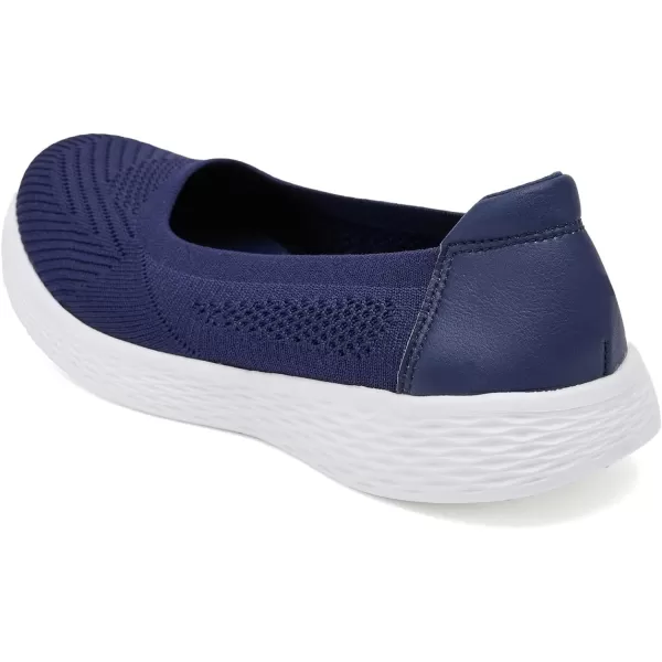 TIOSEBON Women's Loafer Flat Ultra Memory Foam Mesh Slip-On Comfortable Walking Shoes