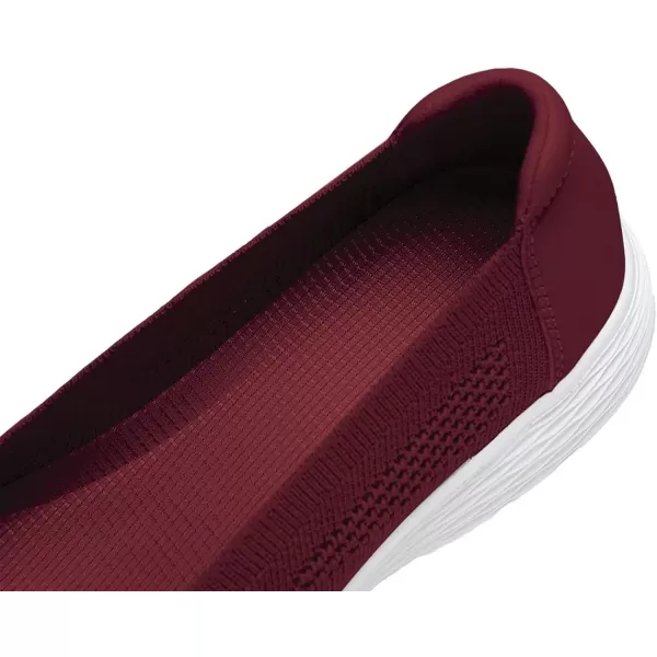 TIOSEBON Women's Loafer Flat Ultra Memory Foam Mesh Slip-On Comfortable Walking Shoes