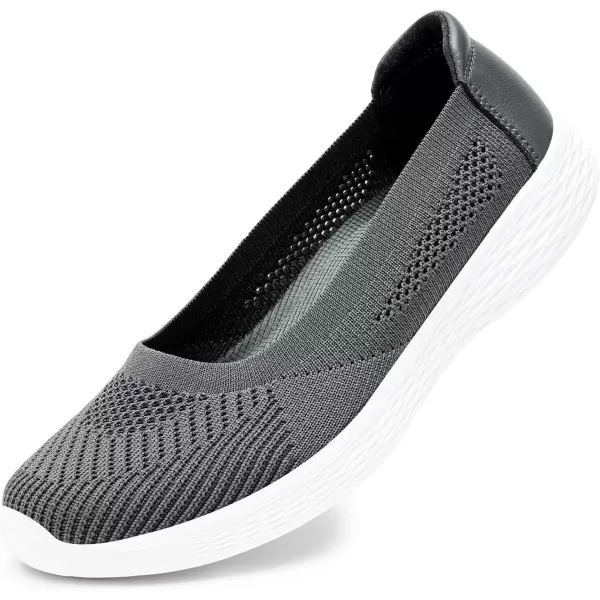 TIOSEBON Women's Loafer Flat Ultra Memory Foam Mesh Slip-On Comfortable Walking Shoes