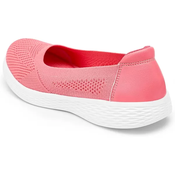 TIOSEBON Women's Loafer Flat Ultra Memory Foam Mesh Slip-On Comfortable Walking Shoes