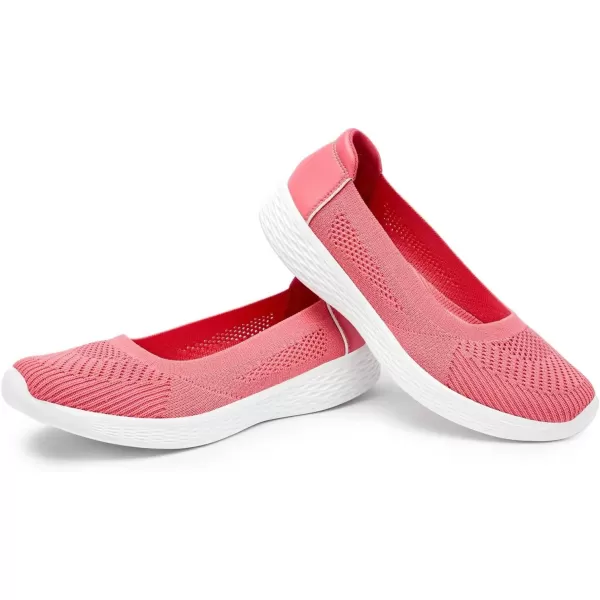 TIOSEBON Women's Loafer Flat Ultra Memory Foam Mesh Slip-On Comfortable Walking Shoes