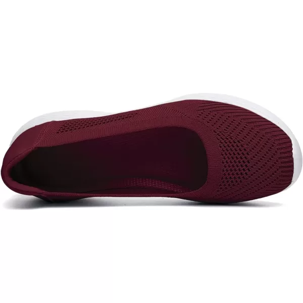 TIOSEBON Women's Loafer Flat Ultra Memory Foam Mesh Slip-On Comfortable Walking Shoes