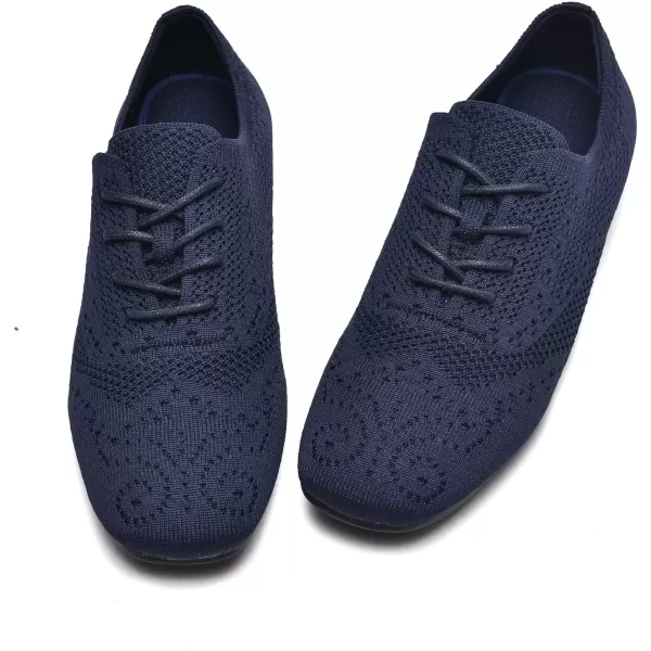 TIOSEBON Women's Oxford Flats Vintage Brogue Loafer Classic Dress Shoes