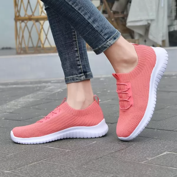 TIOSEBON Women's Slip On Walking Shoes Lightweight Casual Running Sneakers