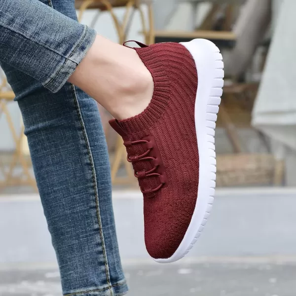 TIOSEBON Women's Slip On Walking Shoes Lightweight Casual Running Sneakers