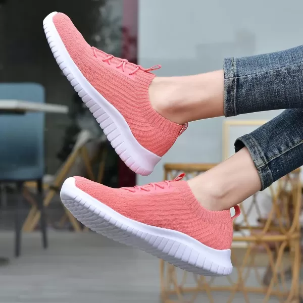TIOSEBON Women's Slip On Walking Shoes Lightweight Casual Running Sneakers