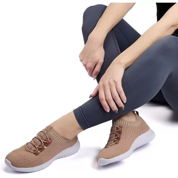 TIOSEBON Women's Slip On Walking Shoes Lightweight Casual Running Sneakers