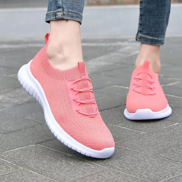TIOSEBON Women's Slip On Walking Shoes Lightweight Casual Running Sneakers