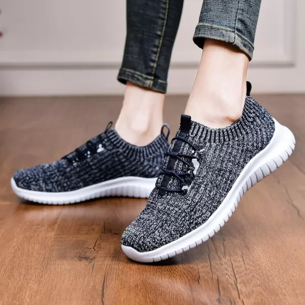 TIOSEBON Women's Slip On Walking Shoes Lightweight Casual Running Sneakers