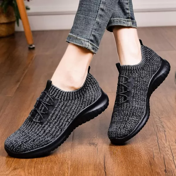 TIOSEBON Women's Slip On Walking Shoes Lightweight Casual Running Sneakers