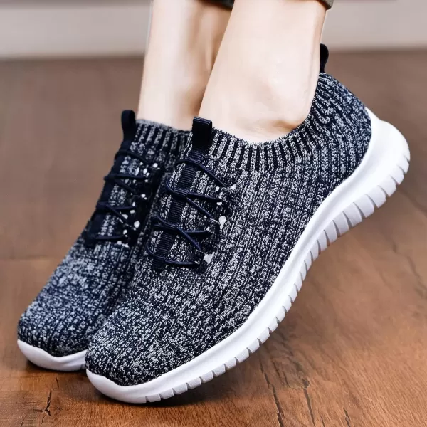 TIOSEBON Women's Slip On Walking Shoes Lightweight Casual Running Sneakers