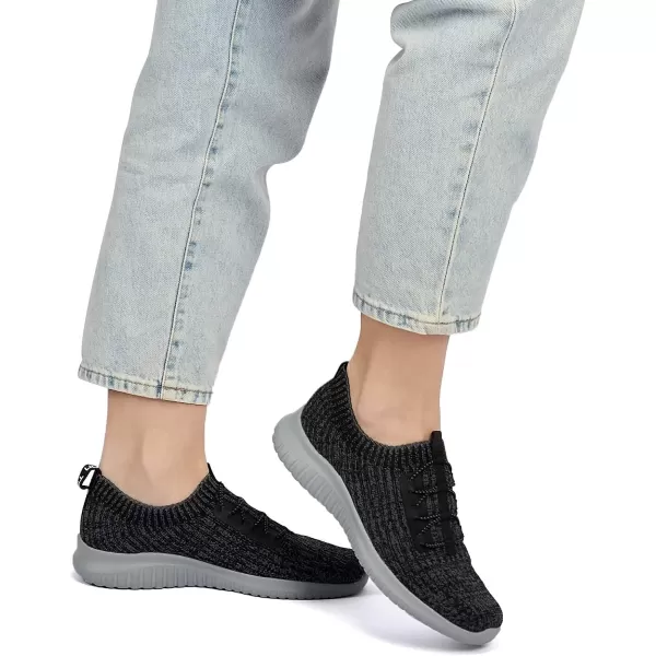 TIOSEBON Women's Slip On Walking Shoes Lightweight Casual Running Sneakers
