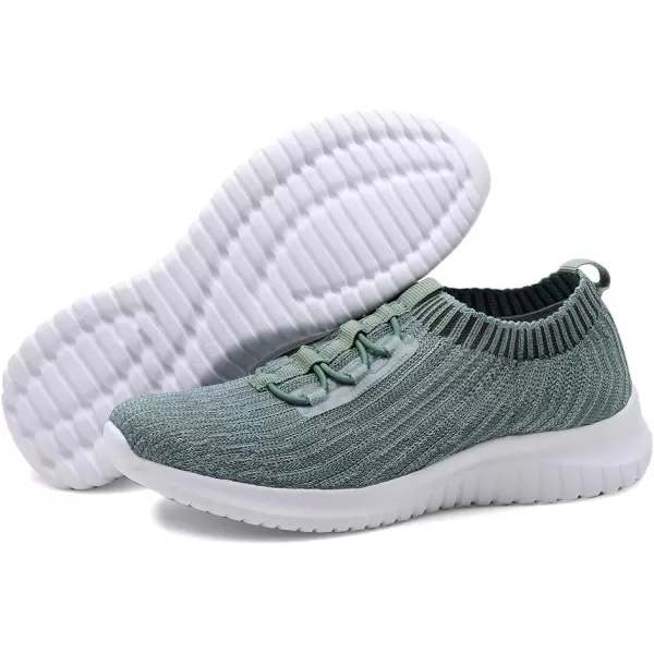 TIOSEBON Women's Slip On Walking Shoes Lightweight Casual Running Sneakers