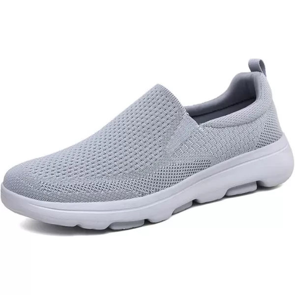 TIOSEBON Men's Mesh Slip On Walking Shoes Loafers-Comfortable Lightweight Work Drving Tennis Shoes