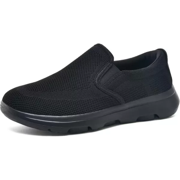 TIOSEBON Men's Mesh Slip On Walking Shoes Loafers-Comfortable Lightweight Work Drving Tennis Shoes