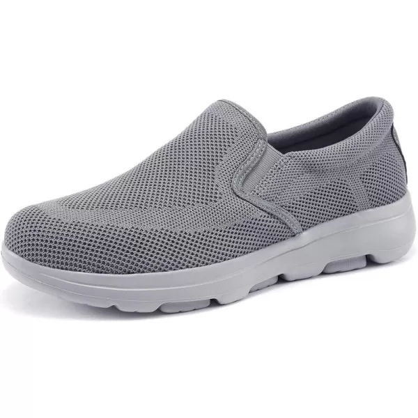 TIOSEBON Men's Mesh Slip On Walking Shoes Loafers-Comfortable Lightweight Work Drving Tennis Shoes