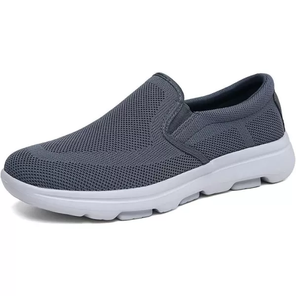 TIOSEBON Men's Mesh Slip On Walking Shoes Loafers-Comfortable Lightweight Work Drving Tennis Shoes