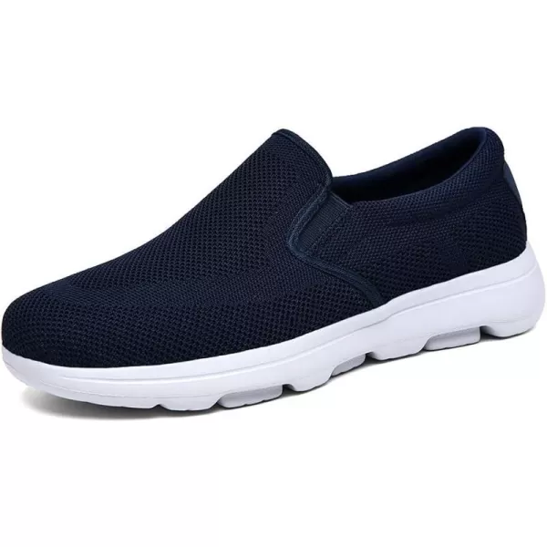 TIOSEBON Men's Mesh Slip On Walking Shoes Loafers-Comfortable Lightweight Work Drving Tennis Shoes