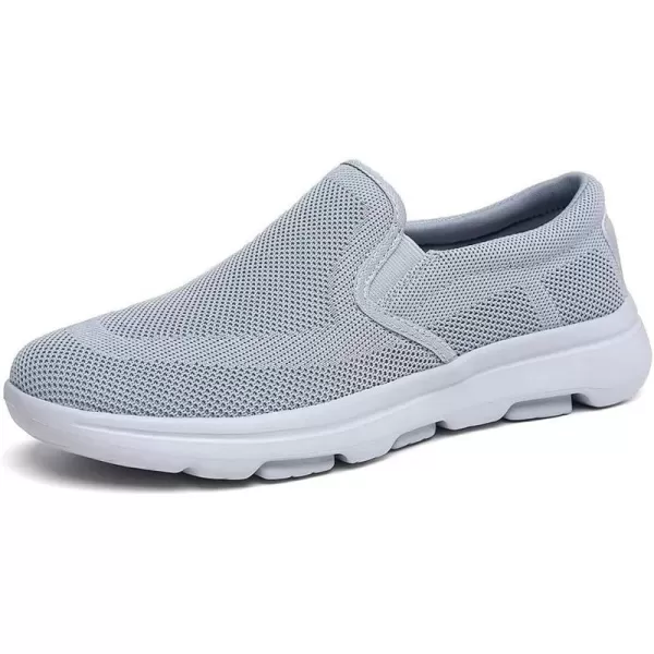 TIOSEBON Men's Mesh Slip On Walking Shoes Loafers-Comfortable Lightweight Work Drving Tennis Shoes