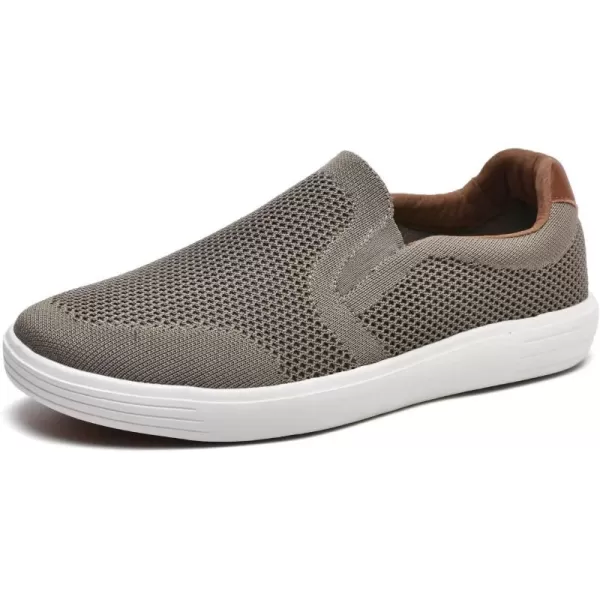 TIOSEBON Men's Mesh Slip on Walking Shoes-Comfortable Work Drving Tennis Loafer Sneaker