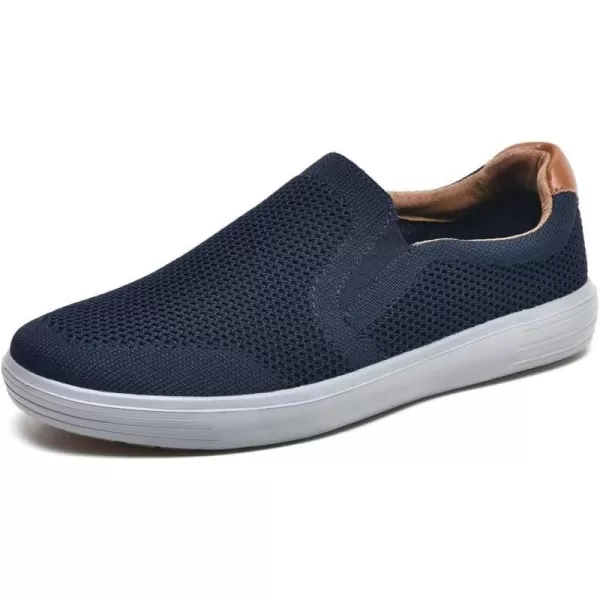 TIOSEBON Men's Mesh Slip on Walking Shoes-Comfortable Work Drving Tennis Loafer Sneaker