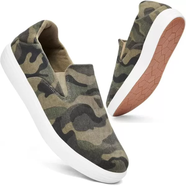TIOSEBON Men's Mesh Slip on Walking Shoes-Comfortable Work Drving Tennis Loafer Sneaker
