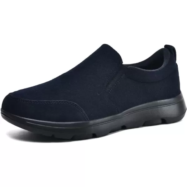 TIOSEBON Men's Slip On Walking Loafers-Comfortable Tennis Driving Work Shoes