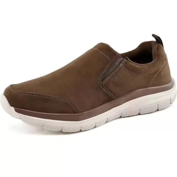 TIOSEBON Men's Slip On Walking Loafers-Comfortable Tennis Driving Work Shoes
