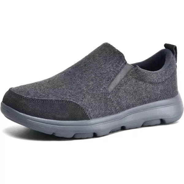 TIOSEBON Men's Slip On Walking Loafers-Comfortable Tennis Driving Work Shoes
