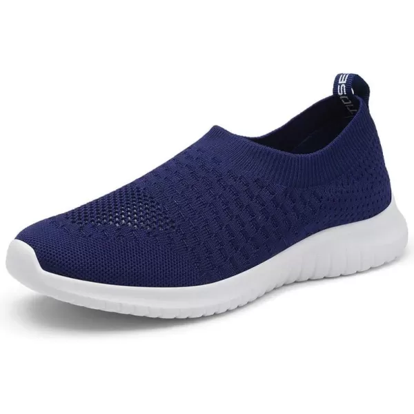 TIOSEBON Women's Athletic Walking Shoes Slip On Casual Mesh-Comfortable Tennis Workout Sneakers