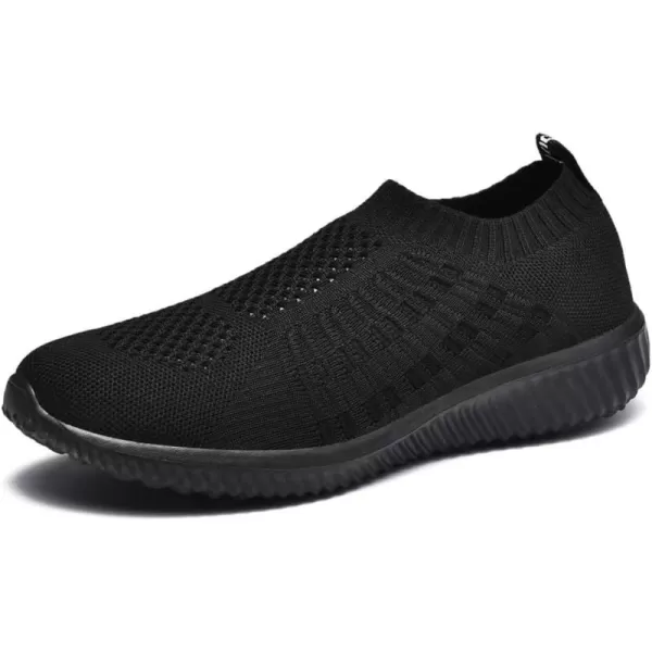 TIOSEBON Women's Athletic Walking Shoes Slip On Casual Mesh-Comfortable Tennis Workout Sneakers