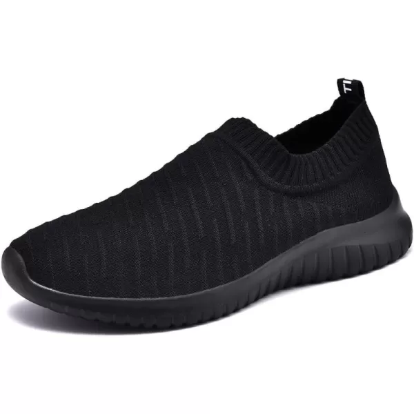 TIOSEBON Women's Athletic Walking Shoes Slip On Casual Mesh-Comfortable Tennis Workout Sneakers